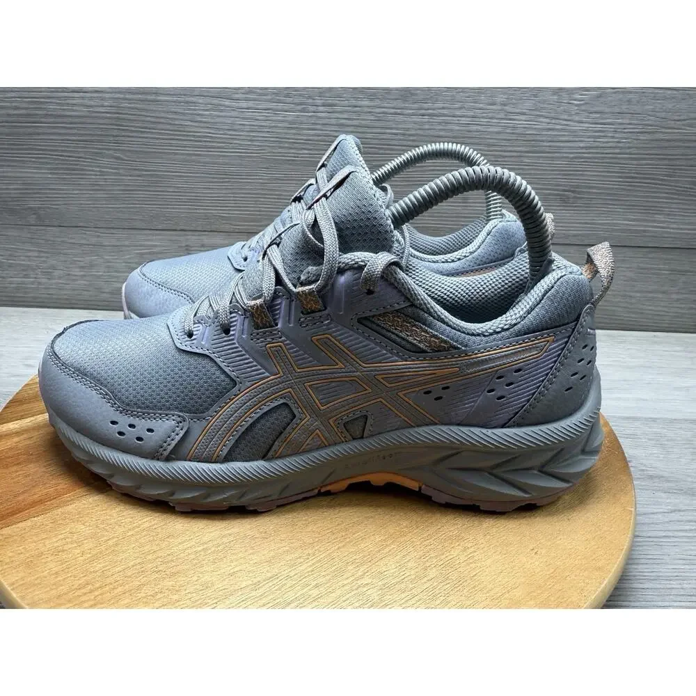Asics shoes displayed